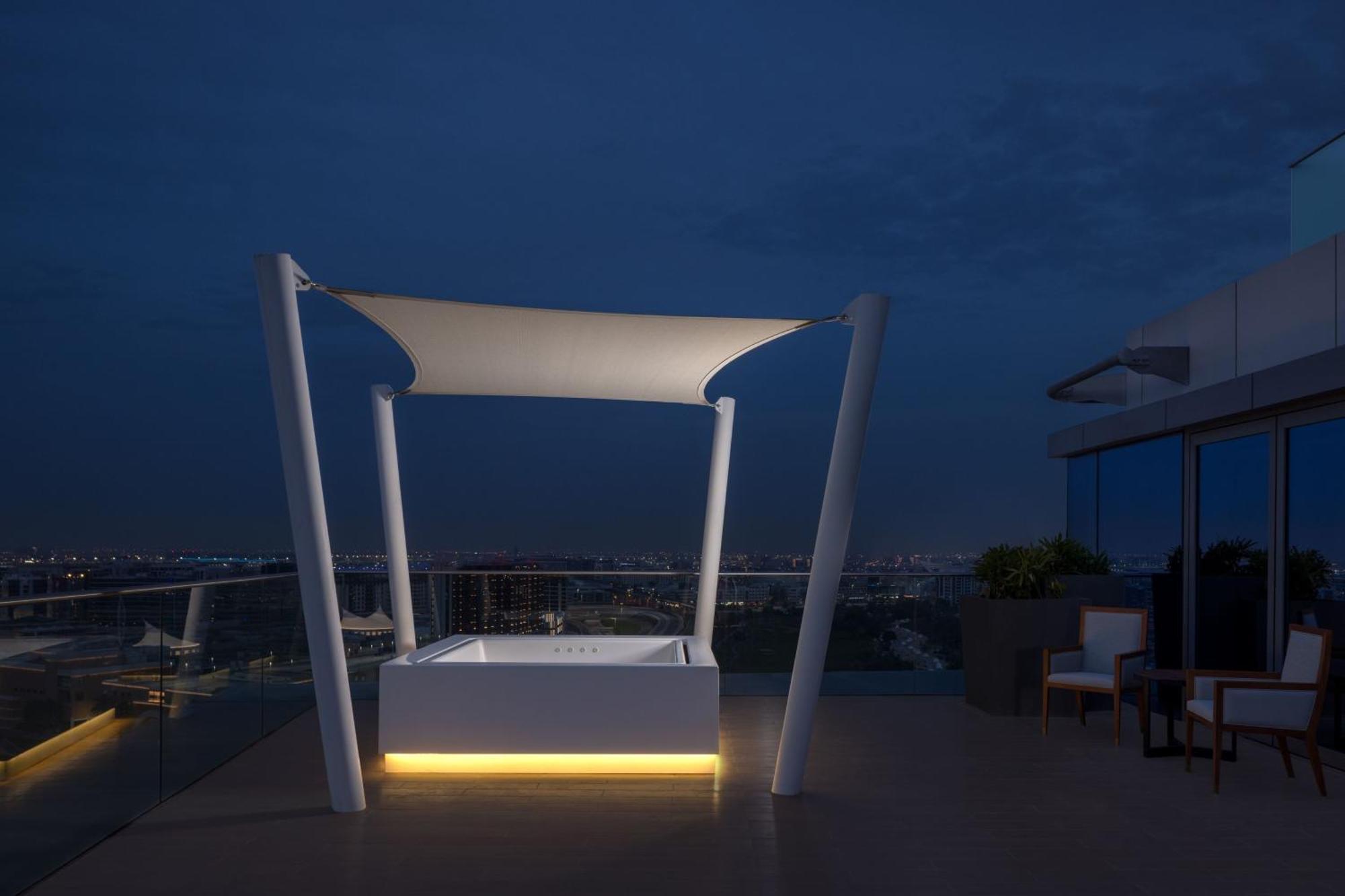 Marriott Marquis Dubai Creek Otel Dış mekan fotoğraf